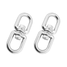 2x Ganchos De Bloqueo De Seguridad De Cadenas De Mosquetón 2x Ganchos De Bloqueo De Seguridad De Cadenas De Mosquetón